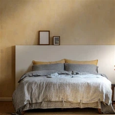 Juego de cama de lino puro para el hogar